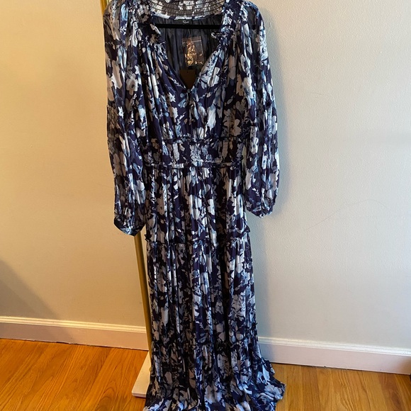 RAILS new with tags Frederica maxi dress Indigo Blossoms - Picture 4 of 4